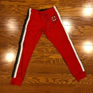 PINK by Victoria's Secret Red Joggers